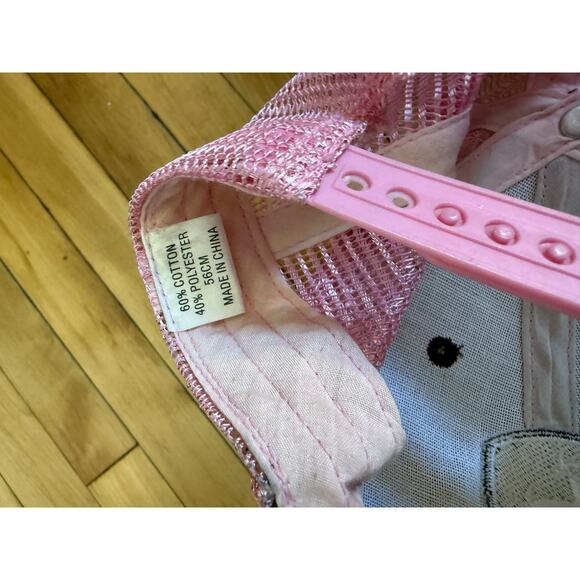 John Deere brown and pink trucker hat - Picture 3 of 4